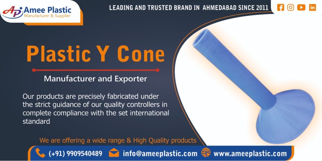 Plastic Y Cone Manufacturer & Exporter in Ahmedabad