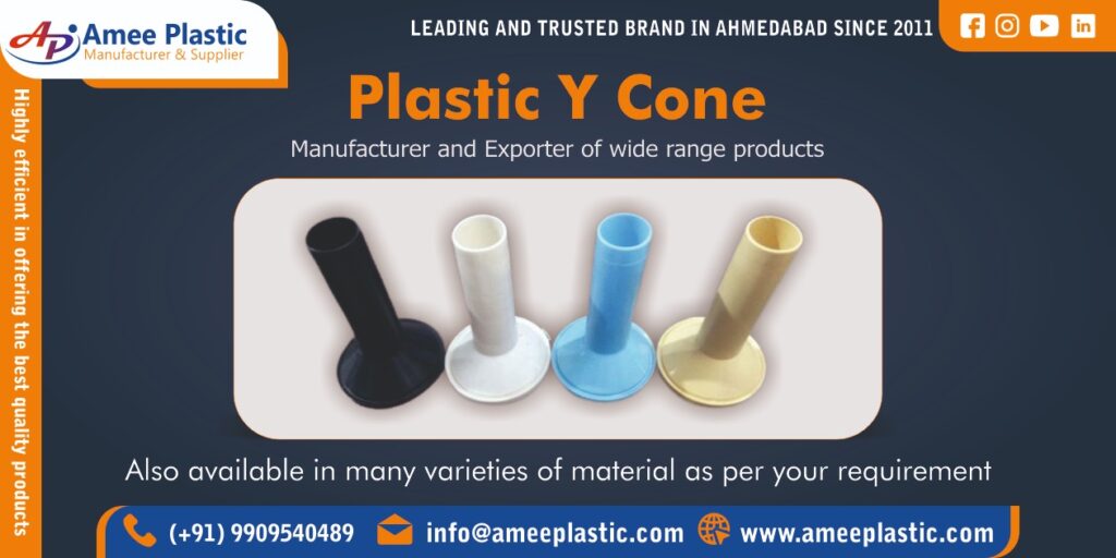 Plastic Y Cone Manufacturer in Ahmedabad