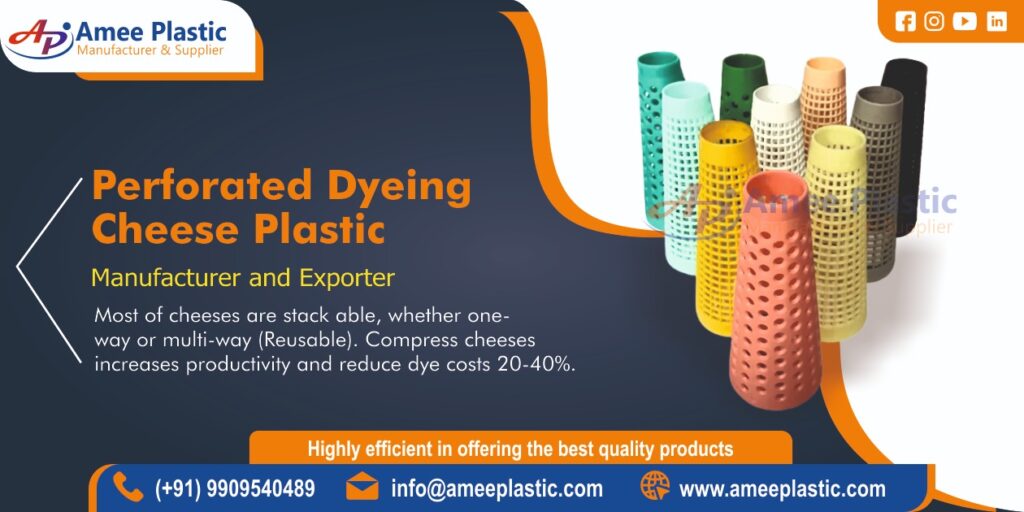 Perforated Dyeing Cheese Plastic Manufacturer in Ahmedabad, Gujarat ...