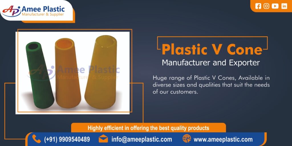 Plastic V Cone Manufacturer in Ahmedabad, Gujarat