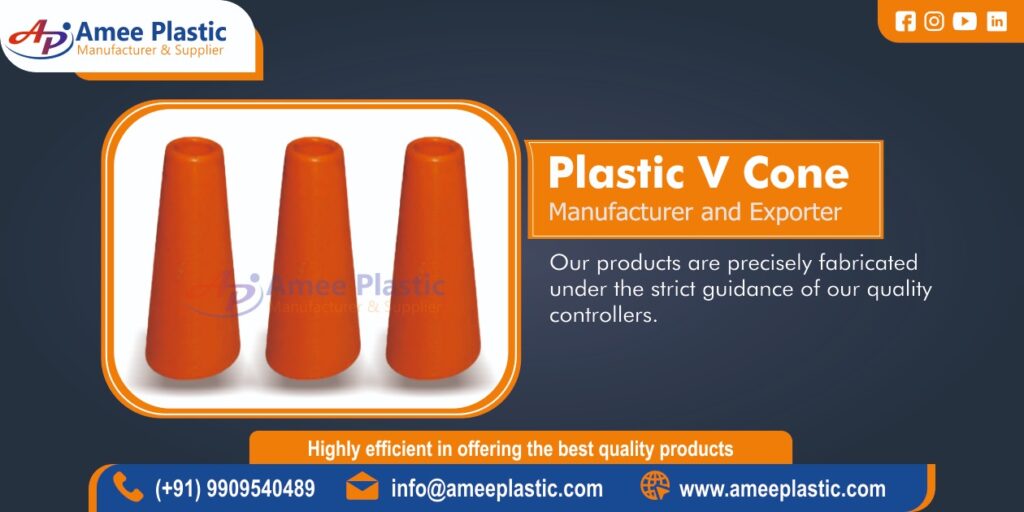 Plastic V Cone Manufacturer in Ahmedabad, Gujarat