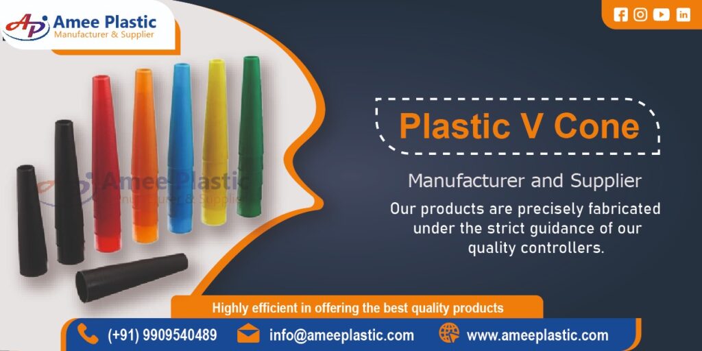Plastic V Cone Manufacturer in Ahmedabad, Gujarat
