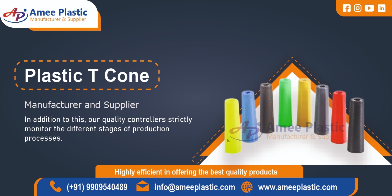 Plastic T Cone Manufacturer in Ahmedabad, Gujarat, India – Amee Plastic