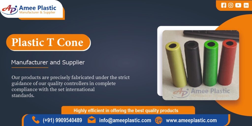 Plastic T Cone Manufacturer in Ahmedabad, Gujarat, India