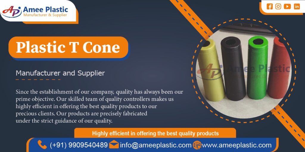 Plastic T Cone Manufacturer in Ahmedabad, Gujarat, India
